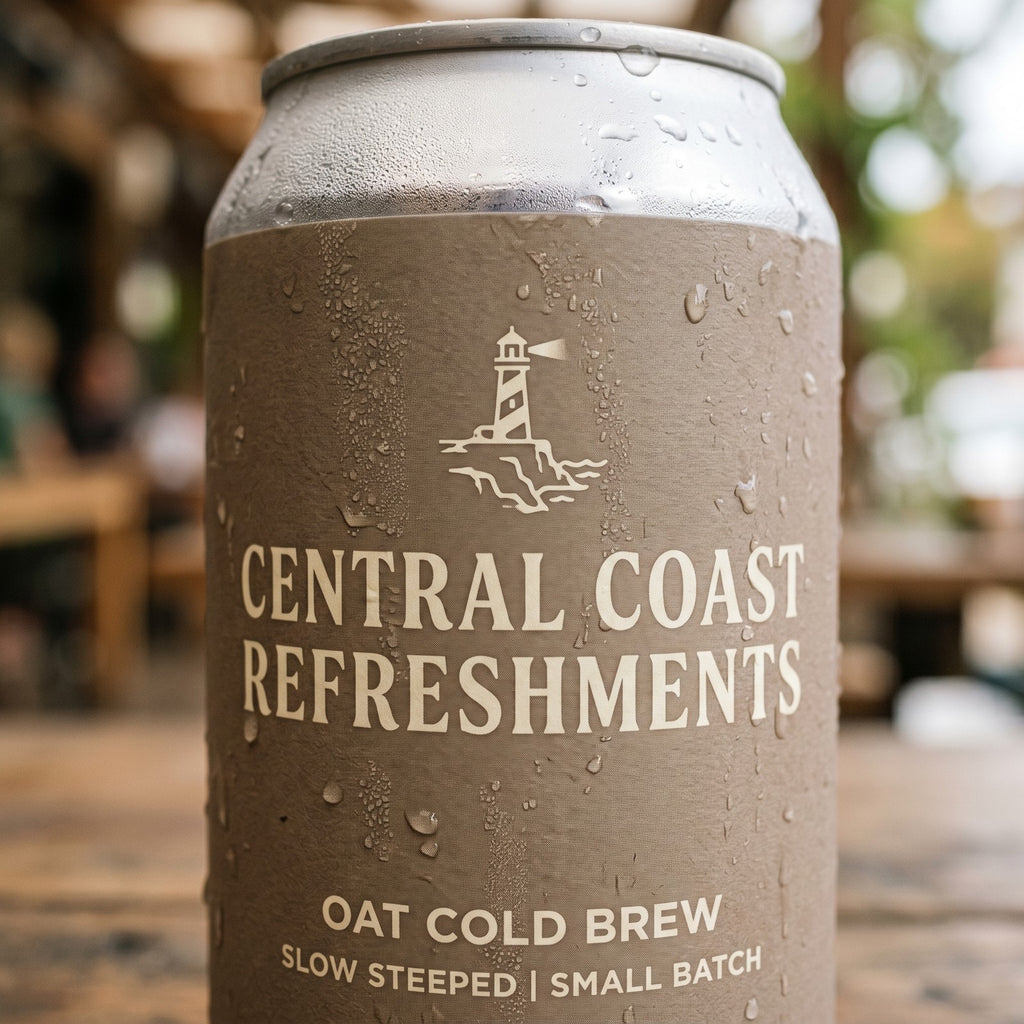 Cayucos Cold Brew — Oat Milk Latte, 12-Pack 10.5 oz Cans