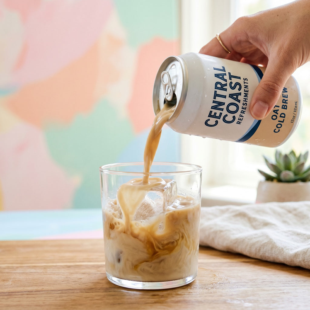 Cayucos Cold Brew — Oat Milk Latte, 12-Pack 10.5 oz Cans