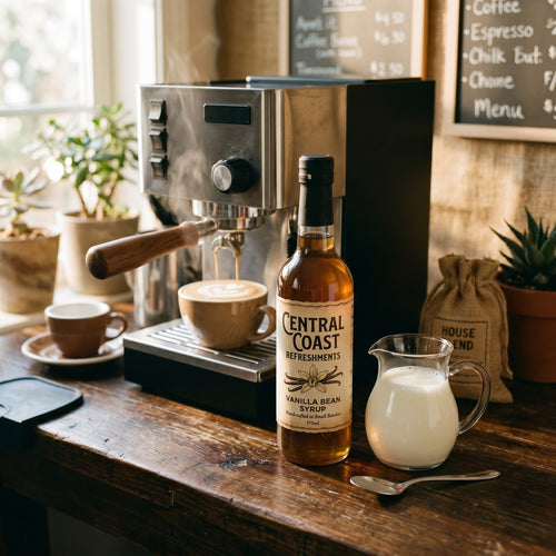 Bishop Peak Vanilla Bean Syrup — Madagascar Vanilla, 12 oz Bottle